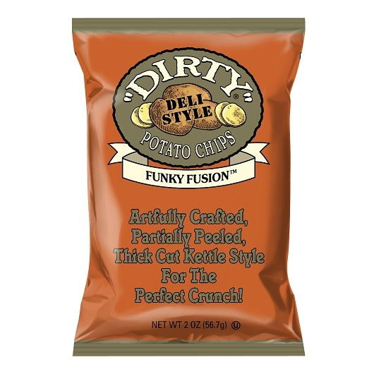 Dirty Funky Fusion Potato Chips, 2 Ounce — 25 Per Case