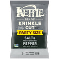 Kettle Foods Krinkle Cut Salt & Pepper, 13 Ounce — 9 Per Case