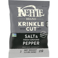 Kettle Foods Potato Chip Salt & Fresh Ground Pepper Krinkle Cut, 1.5 Ounce — 24 Per Case