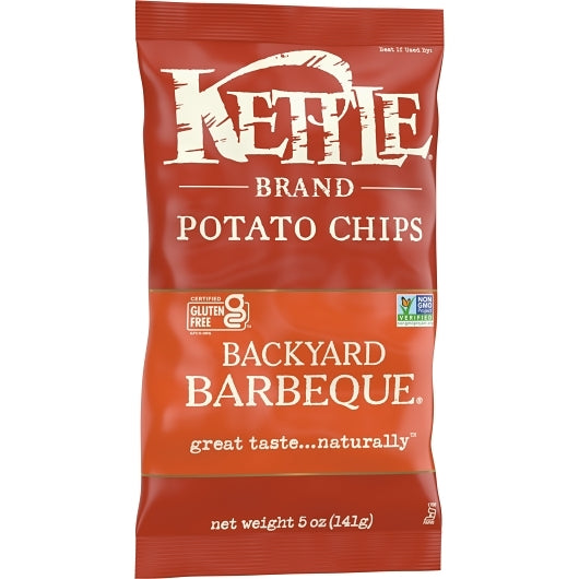 Kettle Foods Backyard Bbq Chips, 5 Ounce — 8 Per Case