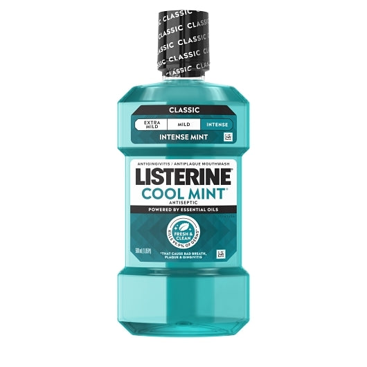 Listerine Cool Mint Mouthwash, 500 Milliliter — 6 Per Case