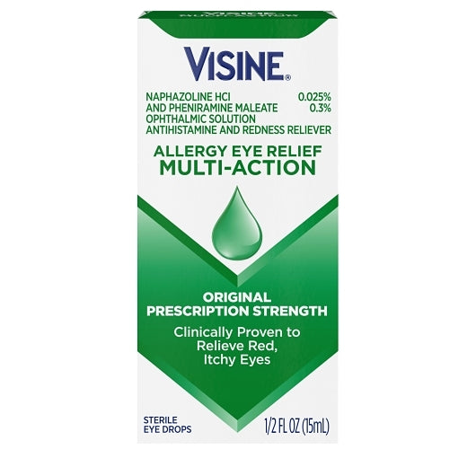 Visine Multi Action Eye Allergy Relief — 36 Per Case
