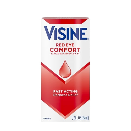 Visine Red Eye Comfort, 0.5 Fluid Ounce — 36 Per Case
