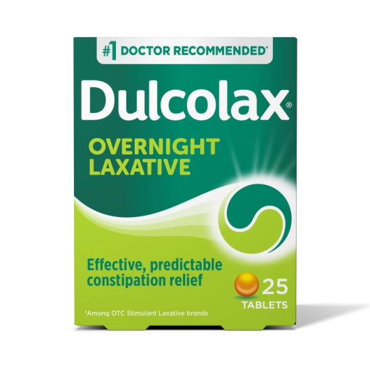 Dulcolax Stimulant Laxative Tablets, 25 Count — 6 Per Case