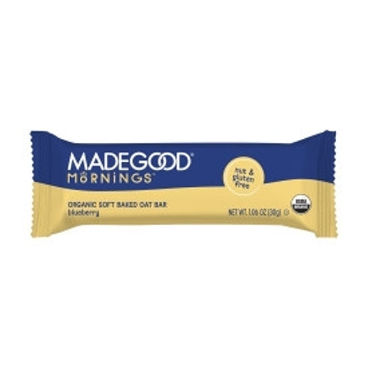 MadeGood Blueberry Bar, 1.06 Ounce — 60 Per Case