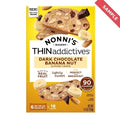 THINaddictives Dark Chocolate Banana Almond Thins, 4.4 Ounce — 6 Per Case