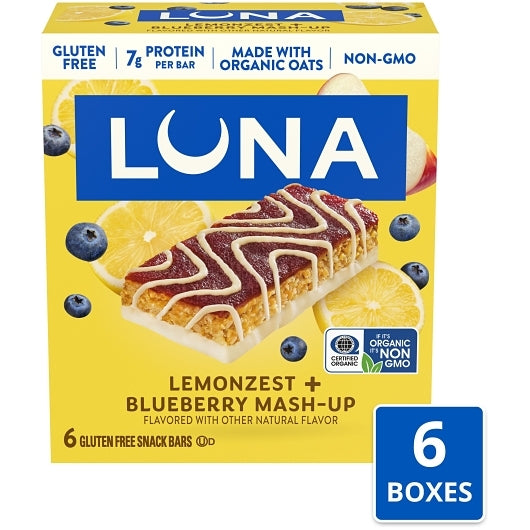 Luna Mash-Ups Gluten Free Non Gmo Nutrition, 1.69 Ounce — 6 Per Case