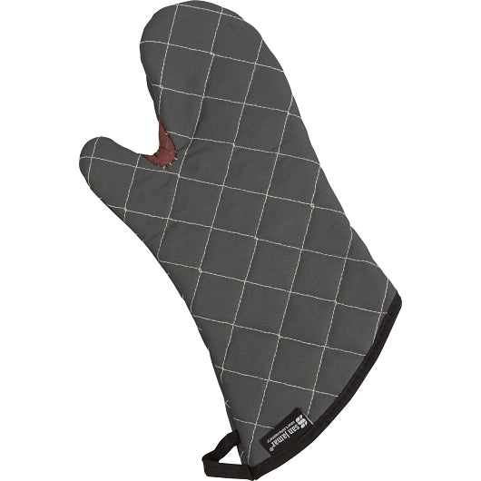 San Jamar Bestguard Kevlar Black Oven Mitt, 15 Inch — 1 Per Case