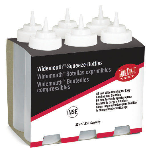 Tablecraft Dispenser Wide Mouth, 32 Ounce — 6 Per Case