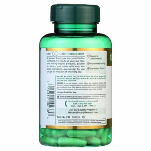 Nature's Bounty #0238 Gluco/chon Complx 110 — Case of 24