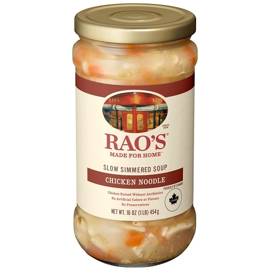 Rao's Homemade Chicken Noodle Soup, 16 Ounce — 6 Per Case