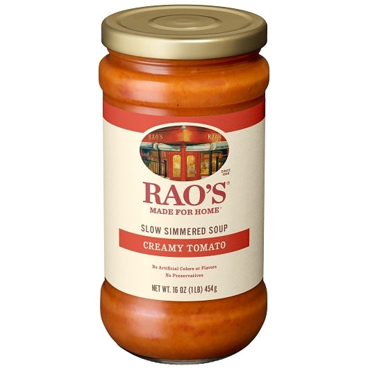 Rao's Creamy Tomato Soup, 16 Ounce — 6 Per Case