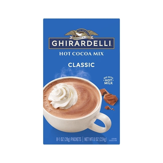 Ghirardelli Classic Hot Chocolate, 0.5 Pound — 8 Per Case