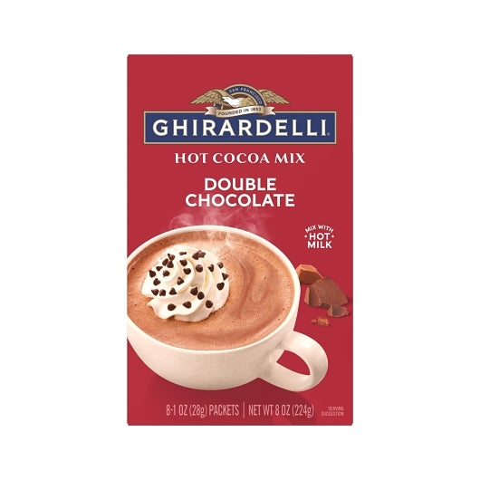 Ghirardelli Double Hot Chocolate, 0.5 Pound — 8 Per Case