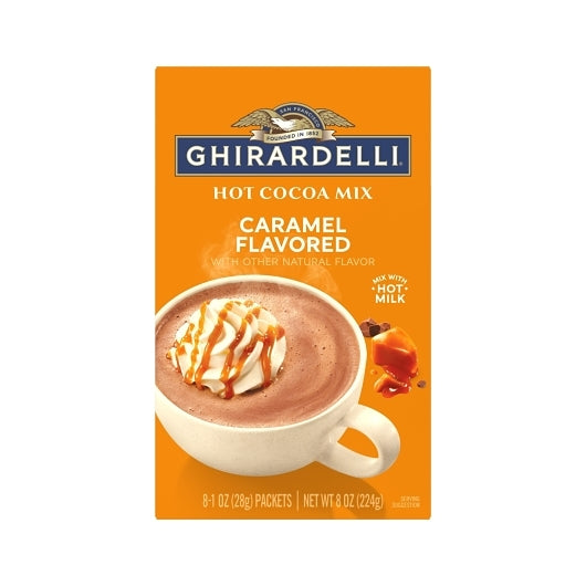 Ghirardelli Caramel Hot Chocolate, 0.5 Pound — 8 Per Case