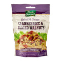 Fresh Gourmet Dried Cranberries & Glazed Walnut Bags, 3.5 Ounce — 9 Per Case