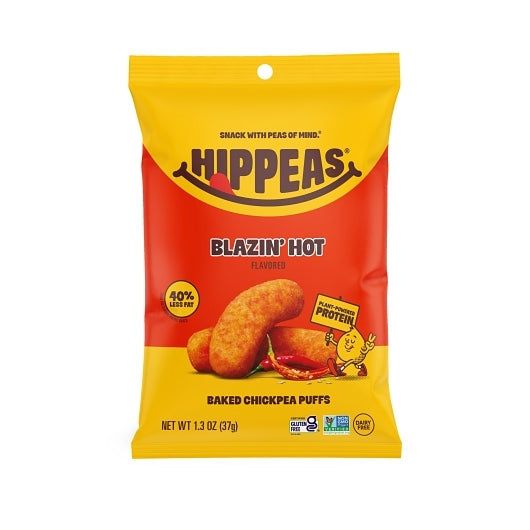 Hippeas Flavor Blast! Blazin' Hot Chickpea Puffs, 1.3 Ounce — 6 Per Case
