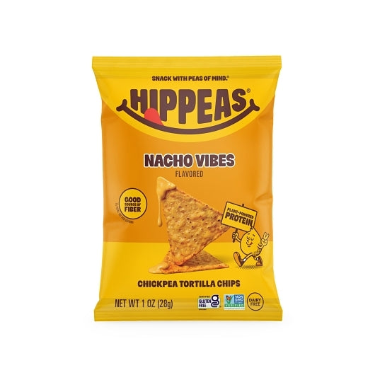 Hippeas Nacho Vibes Chickpea Tortilla Chips, 1 Ounce — 21 Per Case
