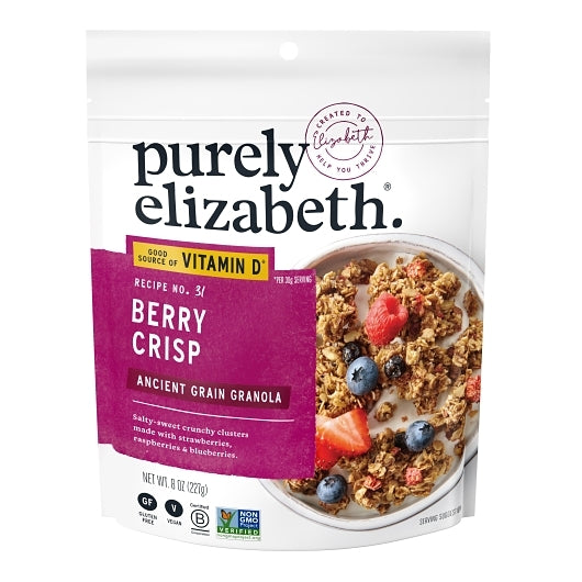 Purely Elizabeth Berry Crisp Granola W Vitamin D — 6 Per Case