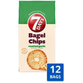 7Days Bagel Chips Roasted Garlic, 3.17 Ounce — 12 Per Case