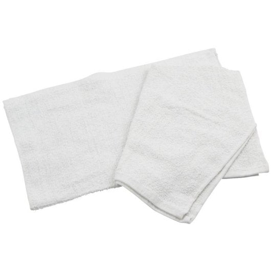 Winco Cotton Bar Towel 16" X 19" White — 1 Per Case