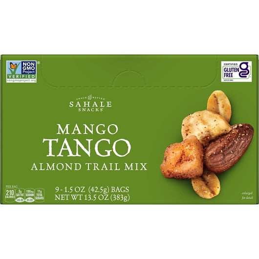 Sahale Snacks Mango Tango Almond Display, 1.5 Ounce — 108 Per Case