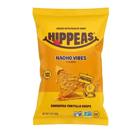 Hippeas Nacho Chickpea Tortilla Chips, 5 Ounce — 12 Per Case