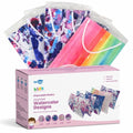 General Care Basic Face Covering Kids Wh/wh — Case of 50