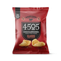 4505 Meats Classic Chili & Salt Chicharrones, 1.1 Ounce — 12 Per Case