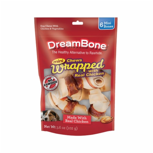 Dreambone Chicken Wrap 6.6 oz Chw — Case of 24