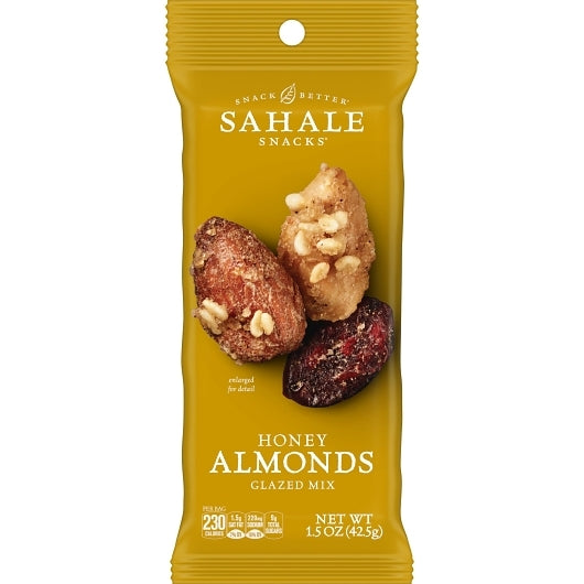 Sahale Snacks Almond Honey Cranberry Glazed Mix, 1.5 Ounce — 18 Per Case