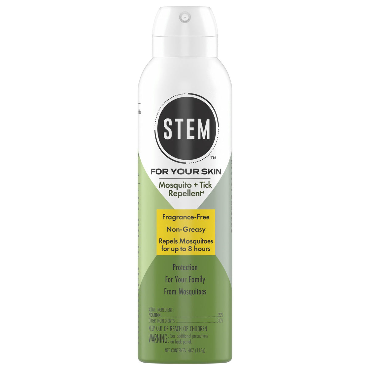 STEM Mosquito Kbr Repellent Aerosol, 6 oz — 12 Per Case