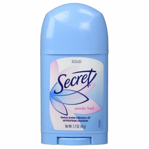 Secret Wide Solid Powder Fresh Deodorant, 1.7 oz — 12 Per Case
