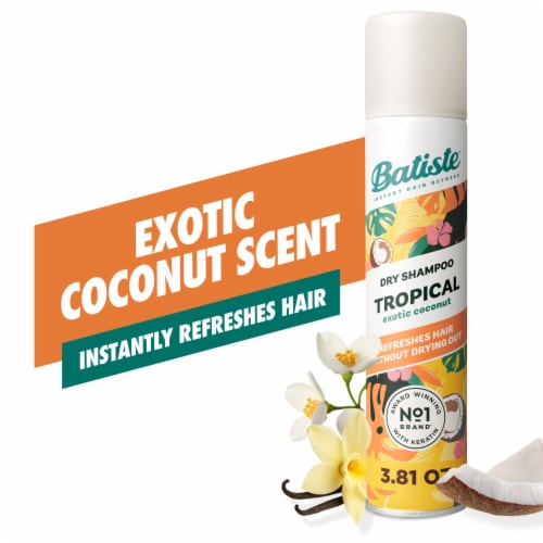 Batiste Dry Shampoo Tropical, 3.81 oz — 12 Per Case