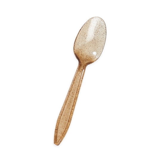 The Sustainable Agave Company 6" Agave Brown Spoon - Bulk — 1 Per Case