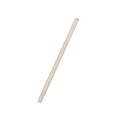 The Sustainable Agave Company 8" Compostable Agave Clear Regular Straws - Unwrapped, 500 Count — 8000 Per Case