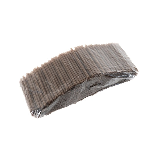 The Sustainable Agave Company 5" Agave Brown Regular Straws - Unwrapped, 8000 Piece — 1 Per Case
