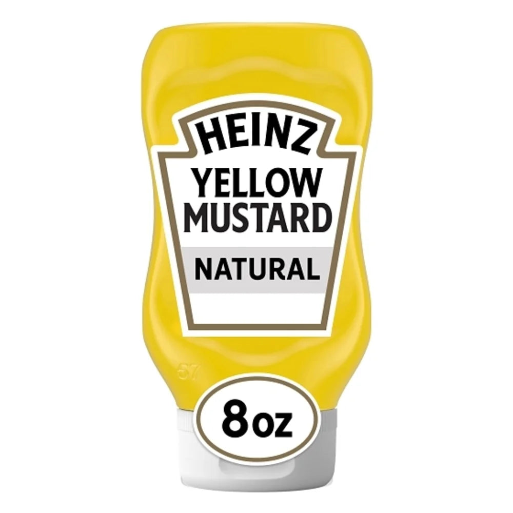 Heinz Yellow Mustard, 226 Gram — 12 Per Case