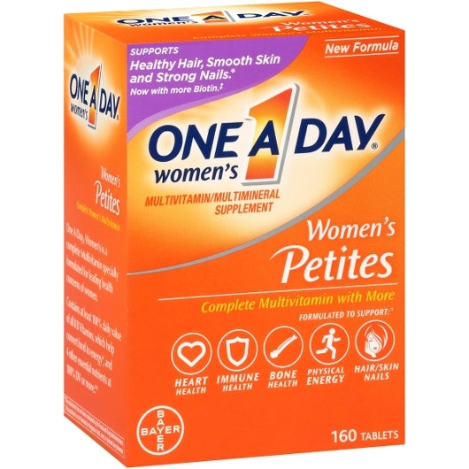 One-A-Day Women Petites, 160 Piece — 24 Per Case