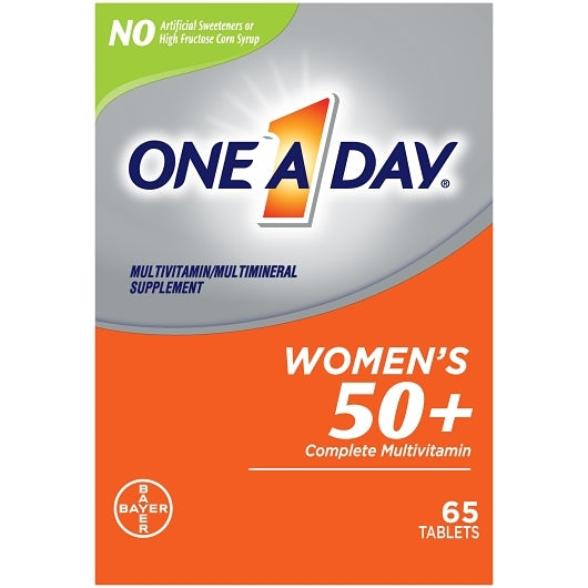 One-A-Day Women 50+ Advantage, 65 Piece — 24 Per Case