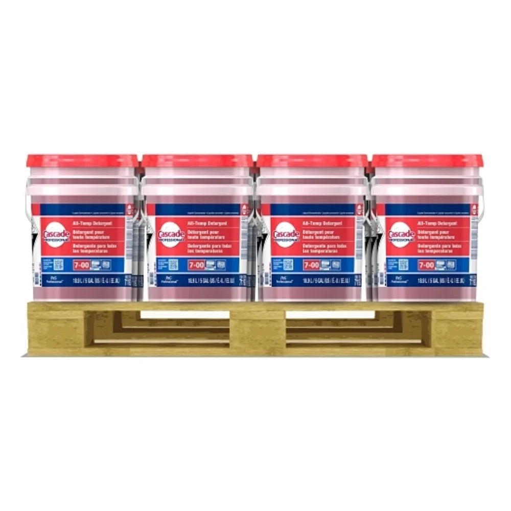 Cascade Professional All Temp Detergent Concentrate, 5 Gallon — 1 Per Case