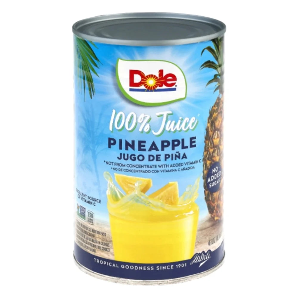 Dole Pineapple Juice, 46 Fluid Ounce — 12 Per Case