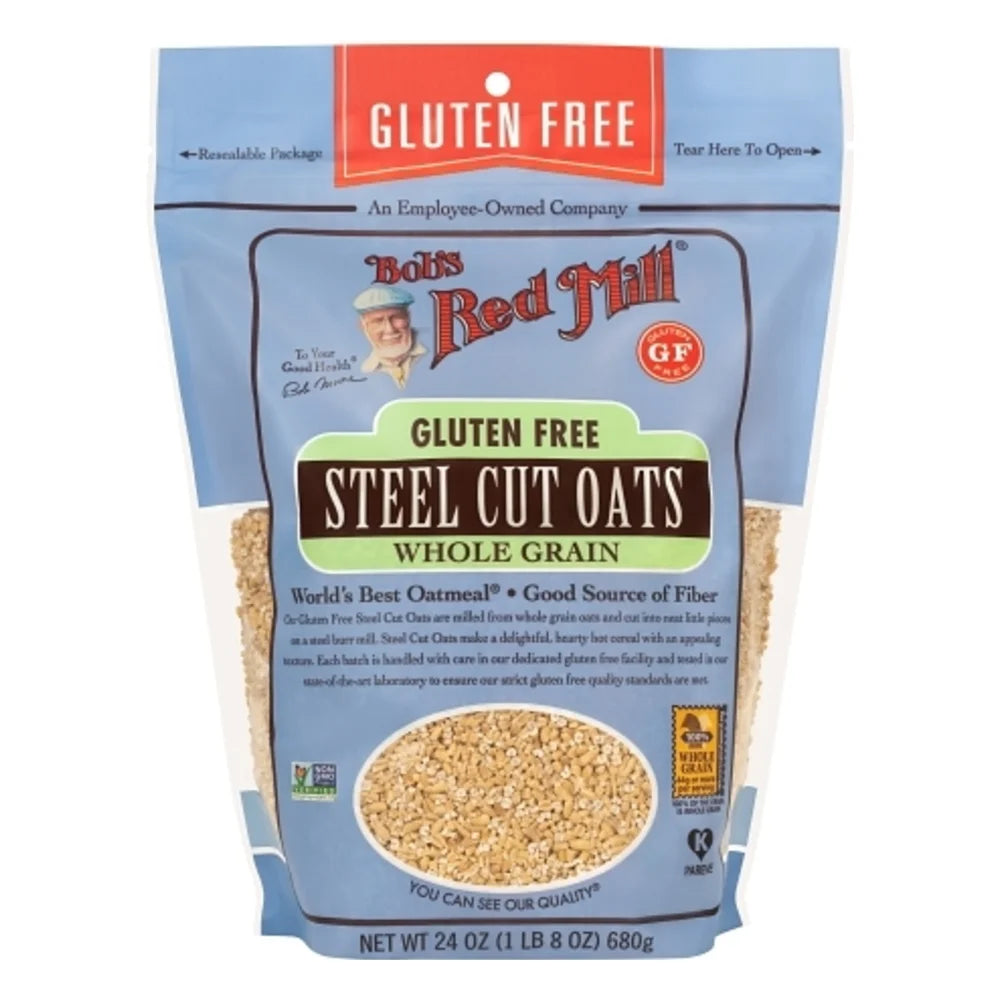 Bob's Red Mill Steel Cut Oats, 24 oz — 4 Per Case