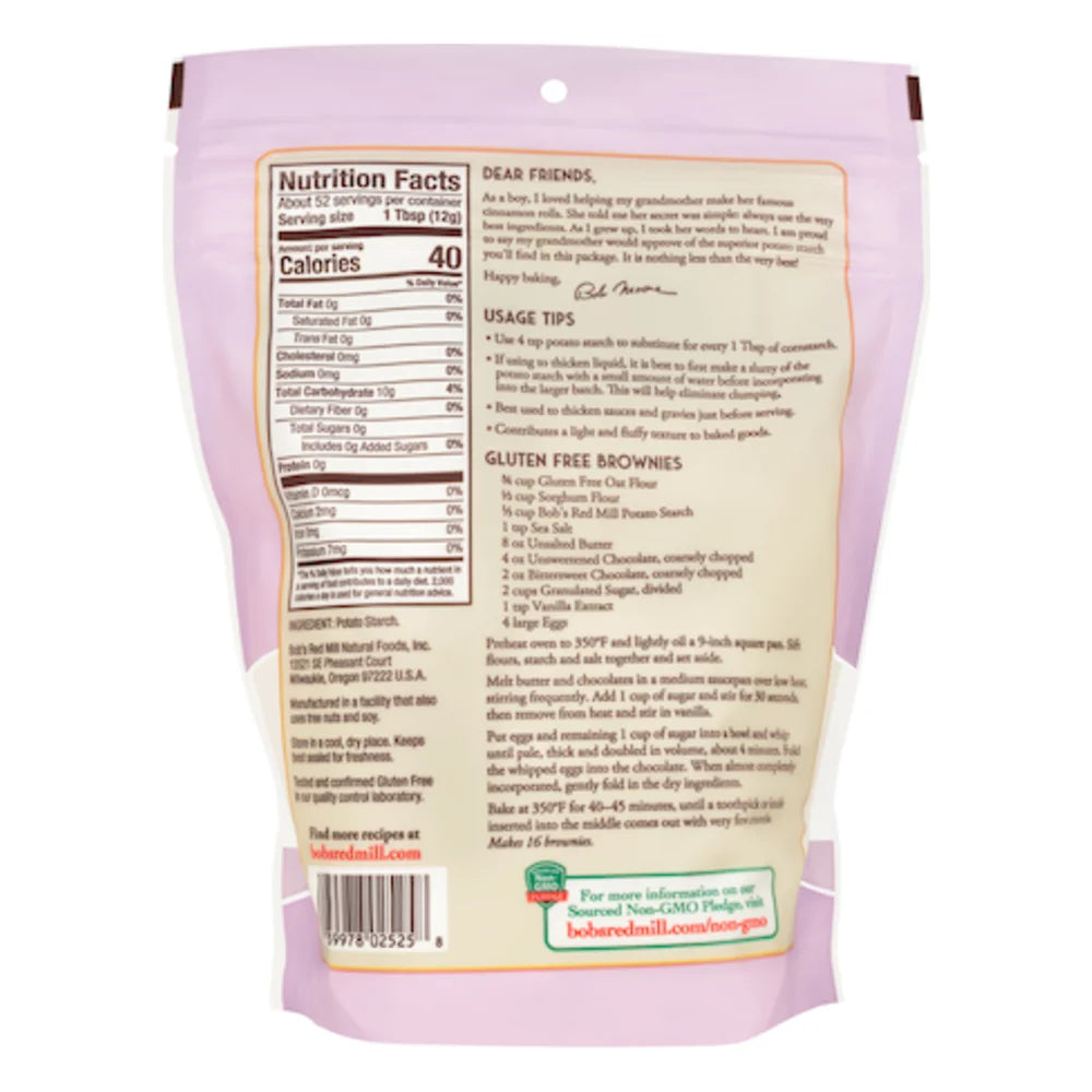 Bob's Red Mill Potato Starch, 22 Ounce — 4 Per Case