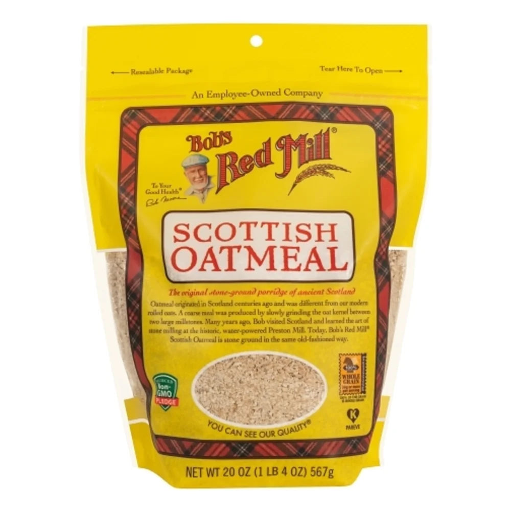 Bob's Red Mill Scottish Oatmeal, 20 Ounce — 4 Per Case