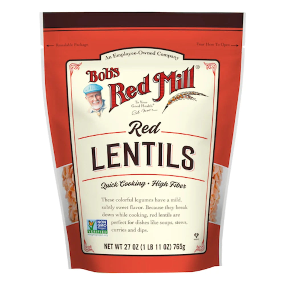 Bob's Red Mill Red Lentils, 27 Ounce — 4 Per Case