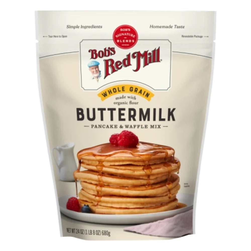 Bob's Red Mill Buttermilk Pancake And Waffle Mix, 24 Ounce — 4 Per Case