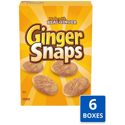 Nabisco Old Fashioned Ginger Snaps, 1 Pound — 6 Per Case