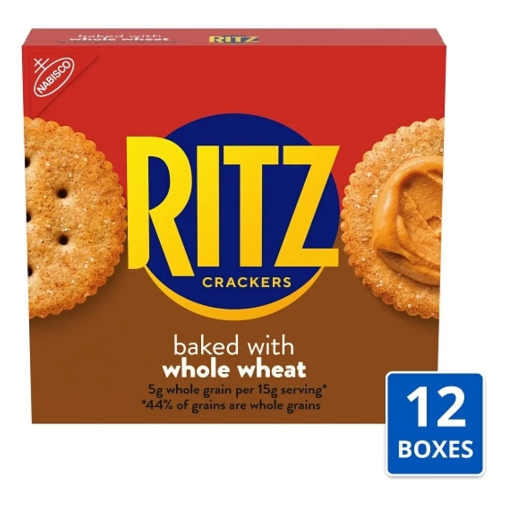 Ritz Whole Wheat Crackers, 12.9 Ounce — 12 Per Case