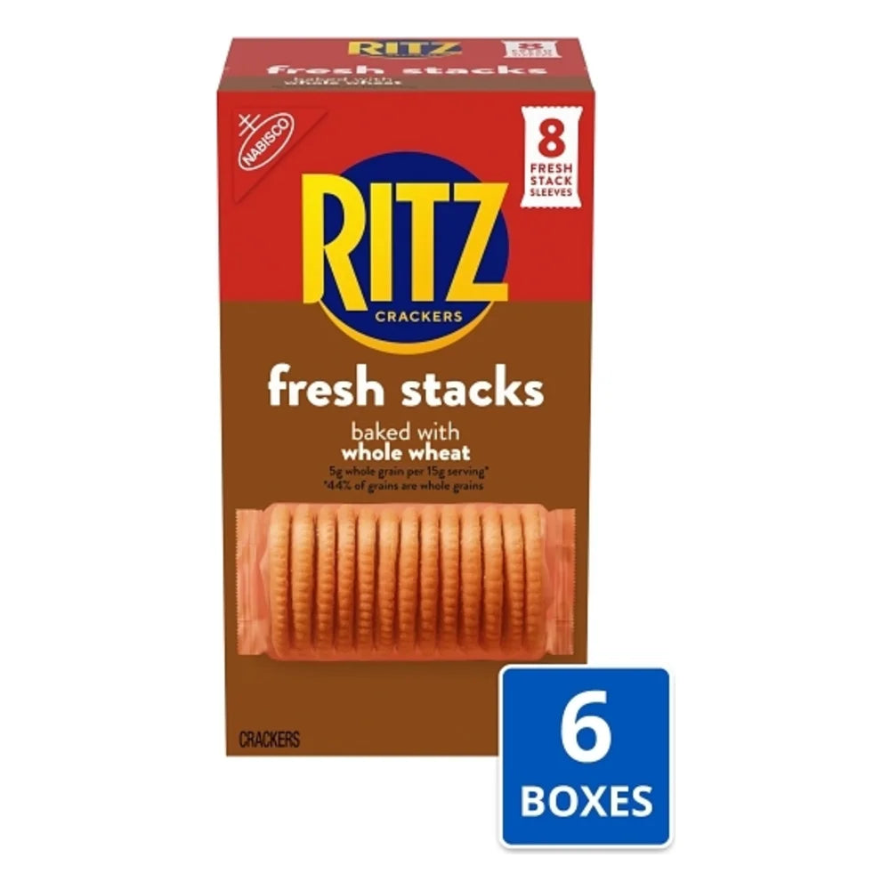 Nabisco Cracker Whole Wheat Fresh Stack, 11.6 Ounce — 6 Per Case